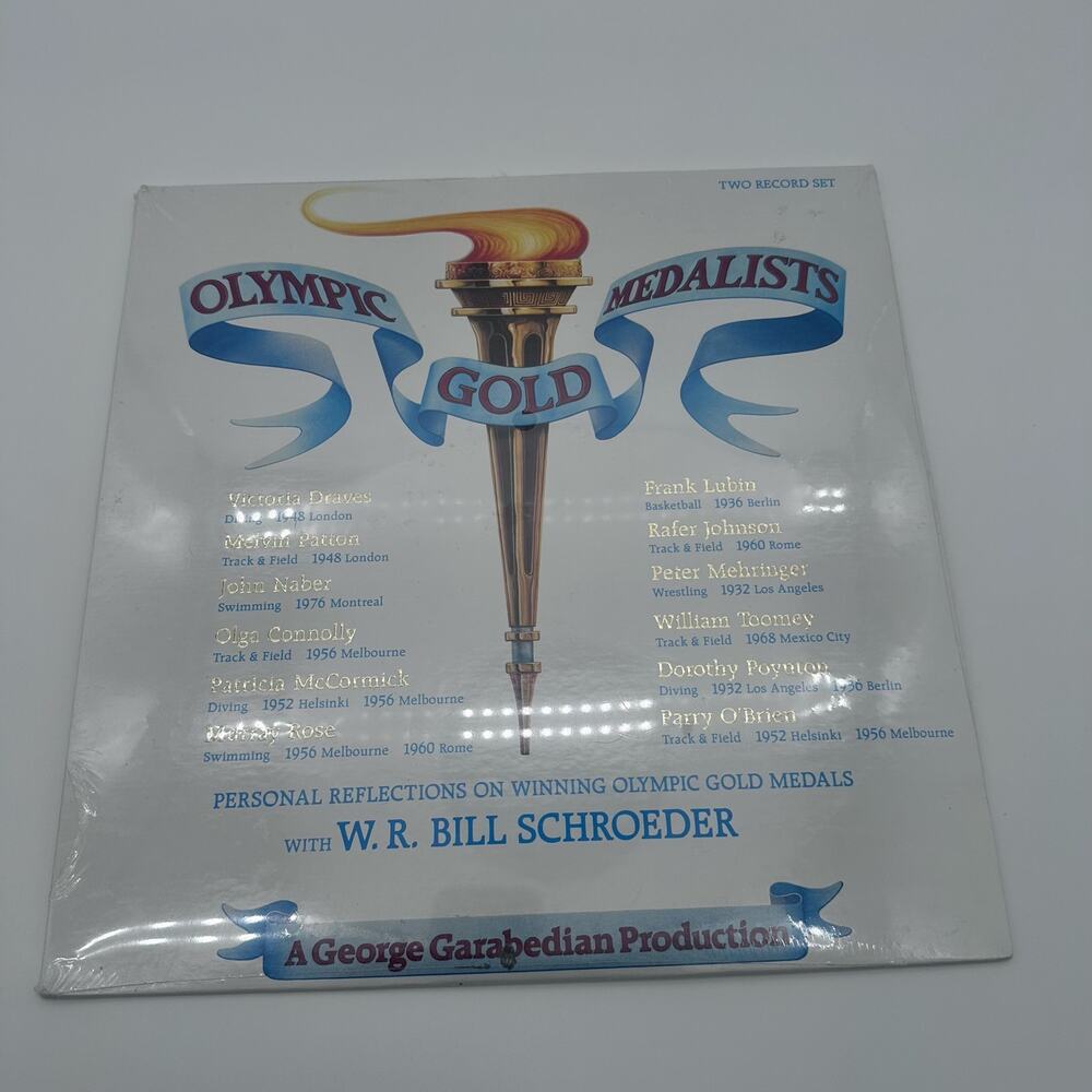 Olympic Gold Medalist 2 Record Vinyl NEW SEALED George Garabedian Production VTG